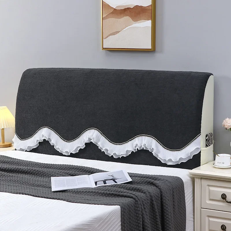 New Thickened Bedhead Dust Cover with Four Seasons Universal Clip Cotton Anti Collision Protection Available in Multiple Styles