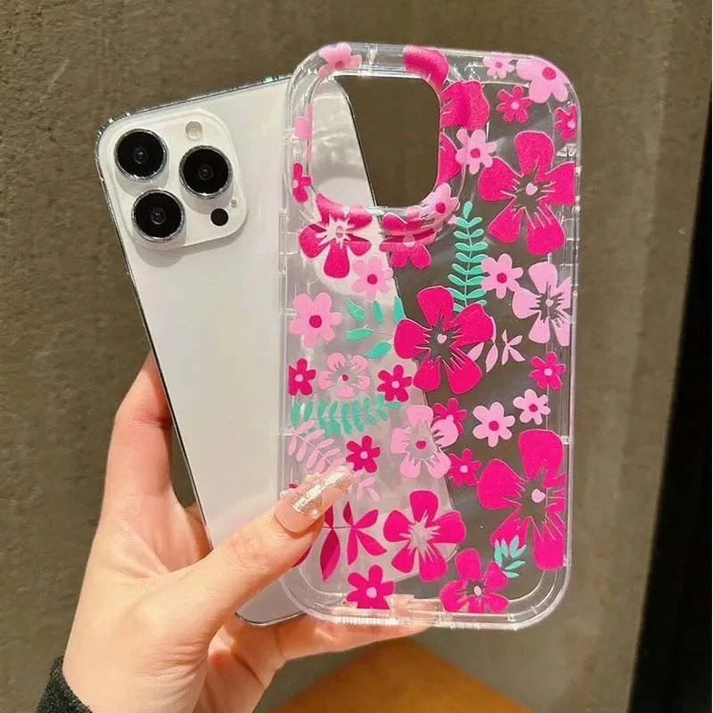 Cherry Daisy Phone Case for VIVO V40 V29 V25 V23 V27 Pro V20 V21 V23 V23E V25E V27E Y17S Y02 Y02S Y22S Y36 Y35 Cover Soft TPU