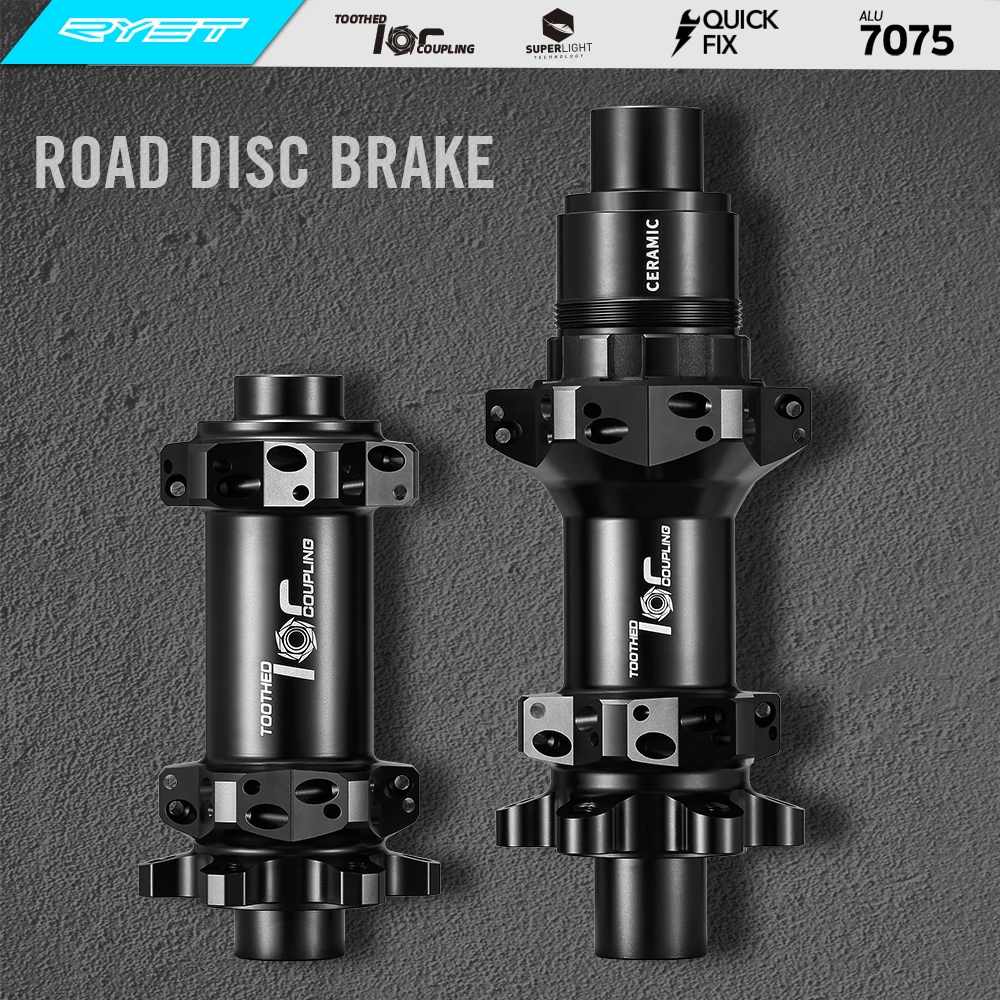 

RYET Ultralight 356g Road Bicycle Hub Straightpull 24H HG Ceramic Bearing Disc Brake Center Lock 4 Pawls Thru Axle 142x12 HG XDR