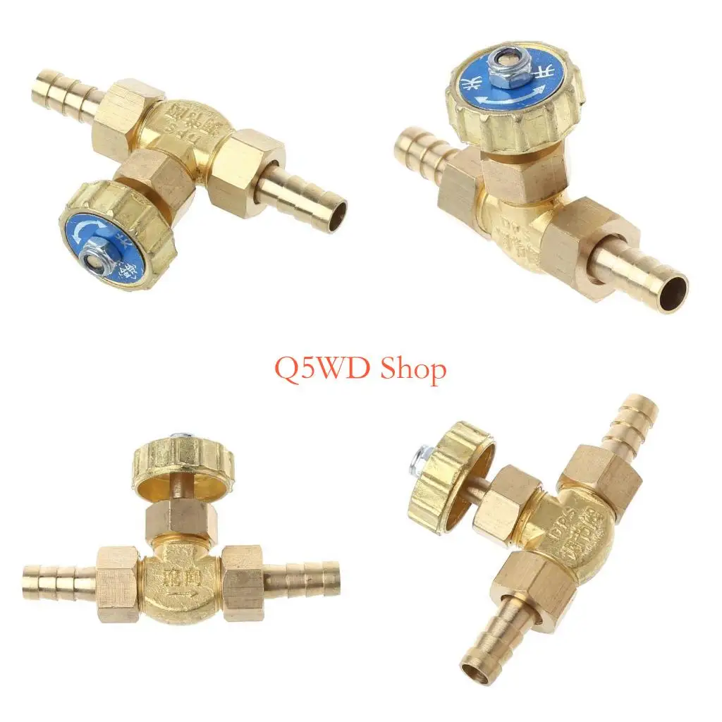 

Q5WD Угловая латунная игла для клапана 8 мм Регулятор газа пропан-бутан Колючие патрубки 1