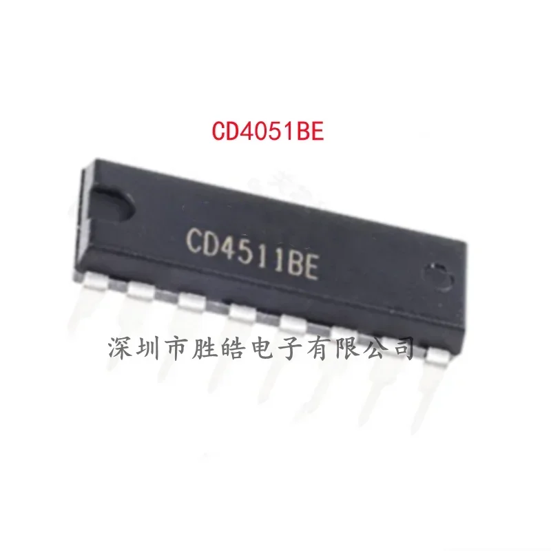 

(10 шт.) НОВЫЙ CD4051BE CD4051 CMOS логический чип прямой в интегральной схеме DIP-16 CD4051BE