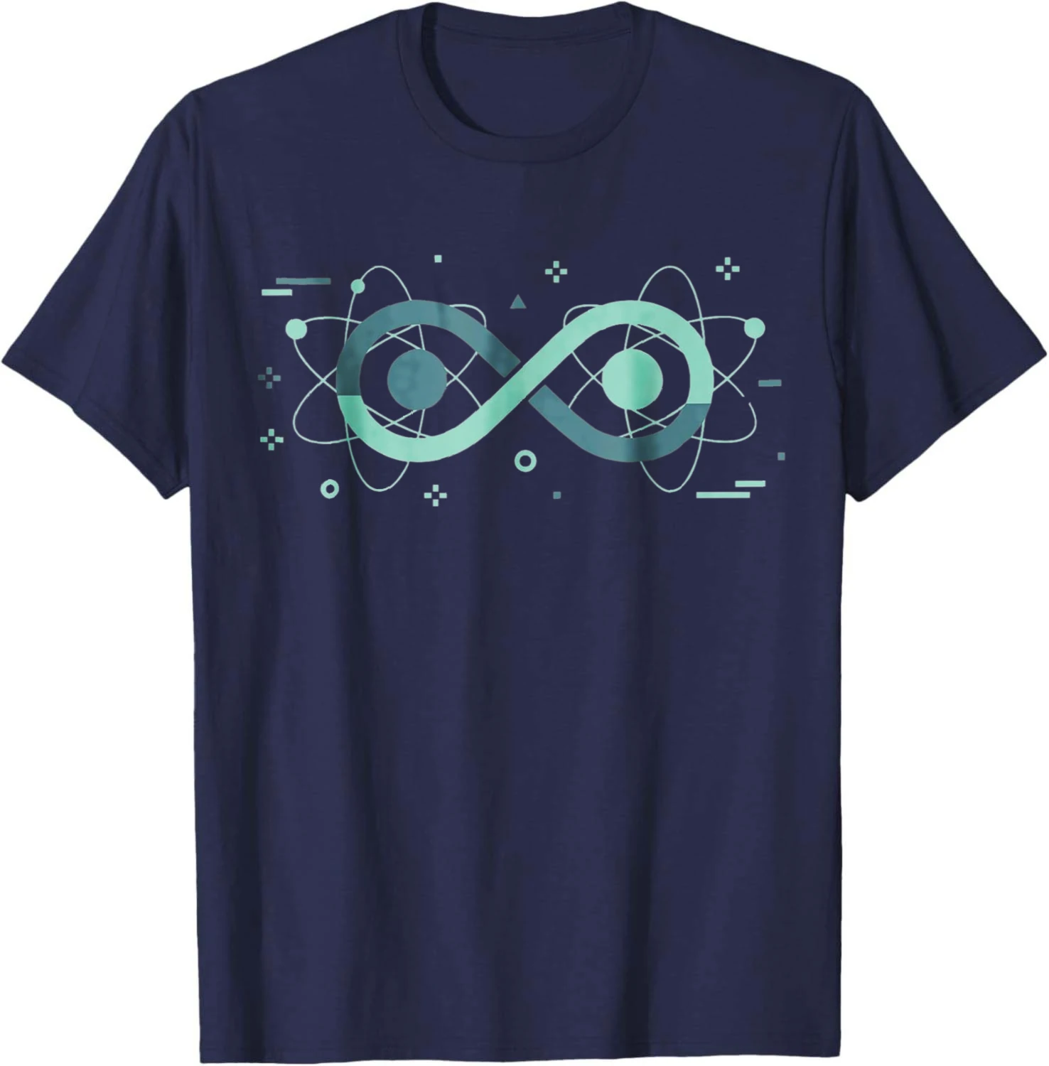Quantum Entanglement Retro Era T-Shirt Cotton Summer Casual T Shirt Vintage Clothes Tops Camiseta Streetwear