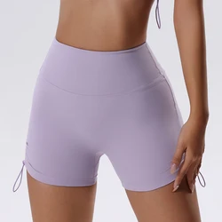 Women High Waist Yoga Shorts Slim Fit Butt Lift Gym Running Push Up Sports Shorts High Elastic Biker Shorts Sportwear