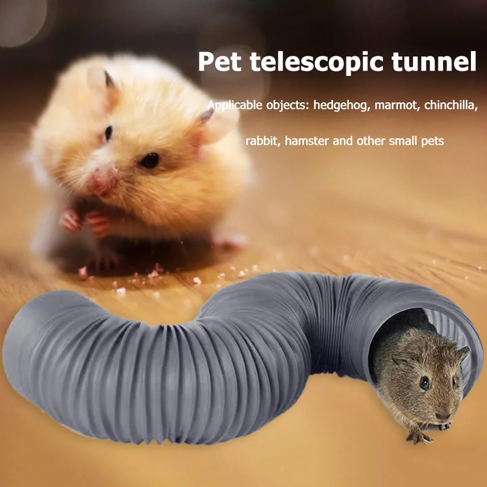 Collapsible Play Pet Tunnel Indoor Guinea Pig Animal Exercise Tube Ferret Rabbit Hamster Funny Toy Pets Products