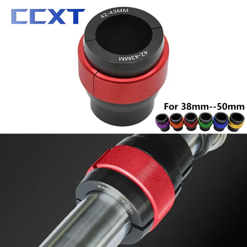 Llave de sello de aceite para motocicleta CNC, herramienta de controlador de sello de aceite de horquilla delantera, aluminio para KTM, Honda, Yamaha, Kawasaki, XC, SX, EXC, XCF, SXF, 38-50MM