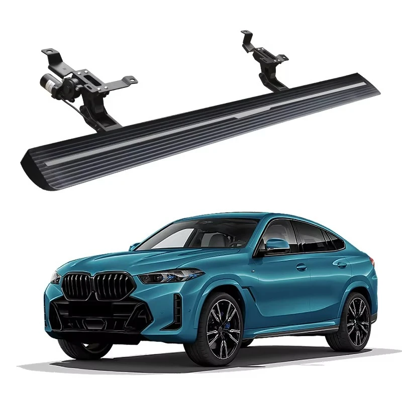 Factory Supply IPX67 Waterproof Electric Side Steps Aluminum Alloy Power Running Boards Fit BMW X6