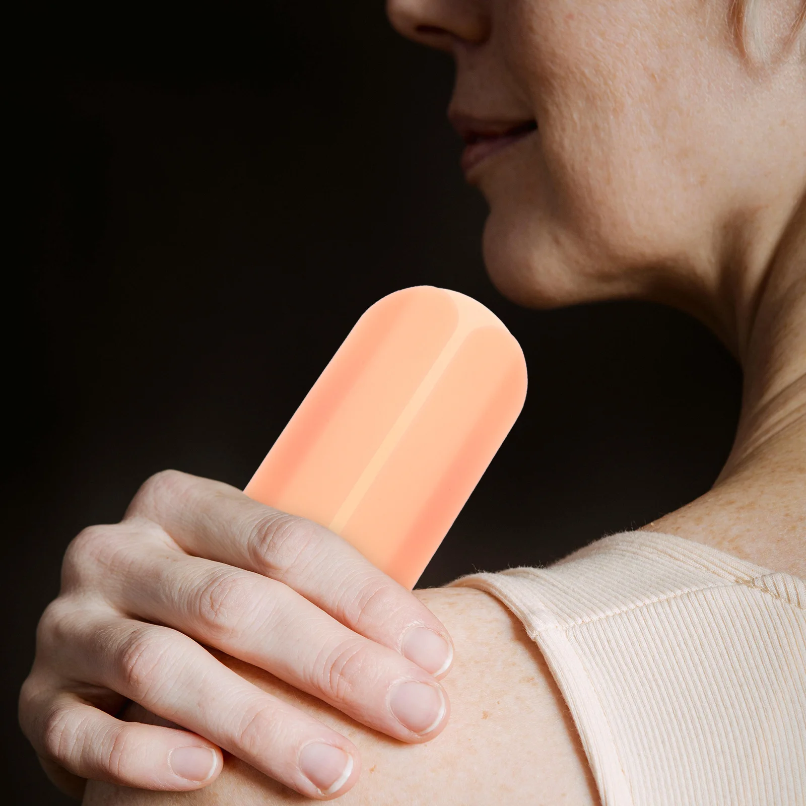 

6pcs Anti-Slip Shoulder Pads Invisible Silicone Shoulder Enhancer For Women Stretchy Adhesive Push Up Pads Smooth Under Clothes