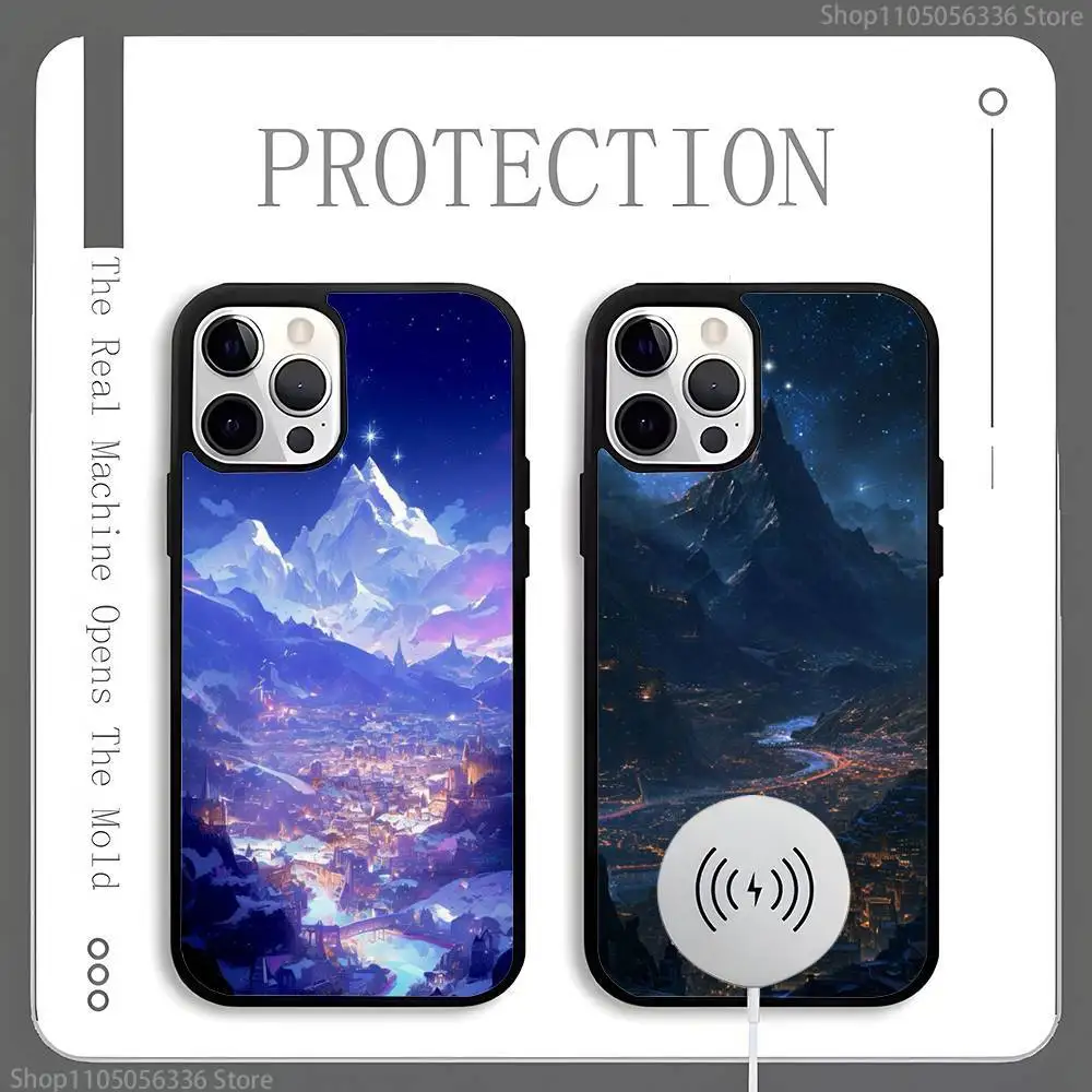 

A-Acotar A Court of Mist Phone Case For Magnetic Wireless Charge Cover For iphone 16 15 14 13 12 11 Pro Max Plus Coque
