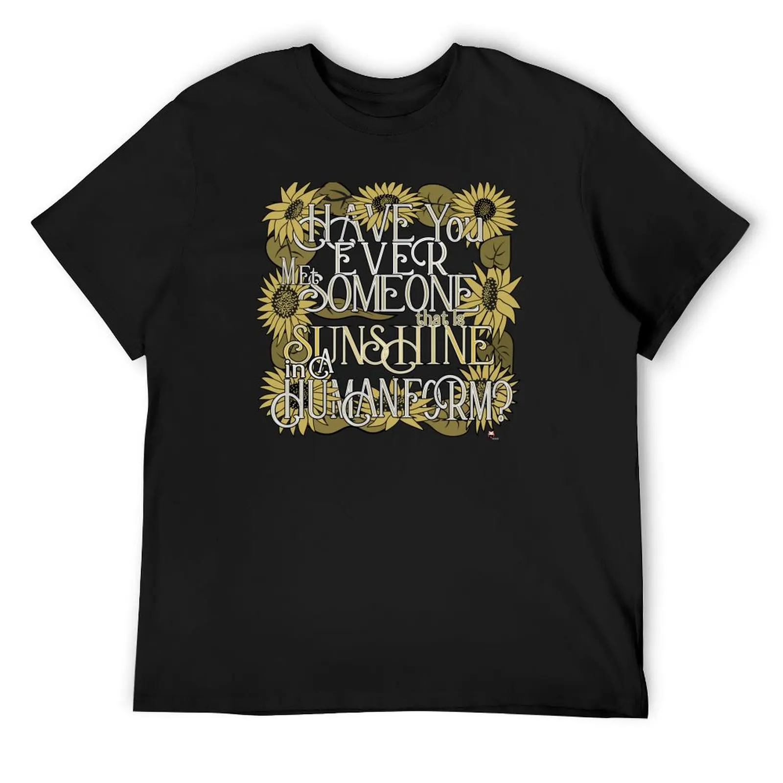 

SUNSHINE IN HUMAN FORM T-Shirt boys animal print football t shirt man clothes mens graphic t-shirts pack