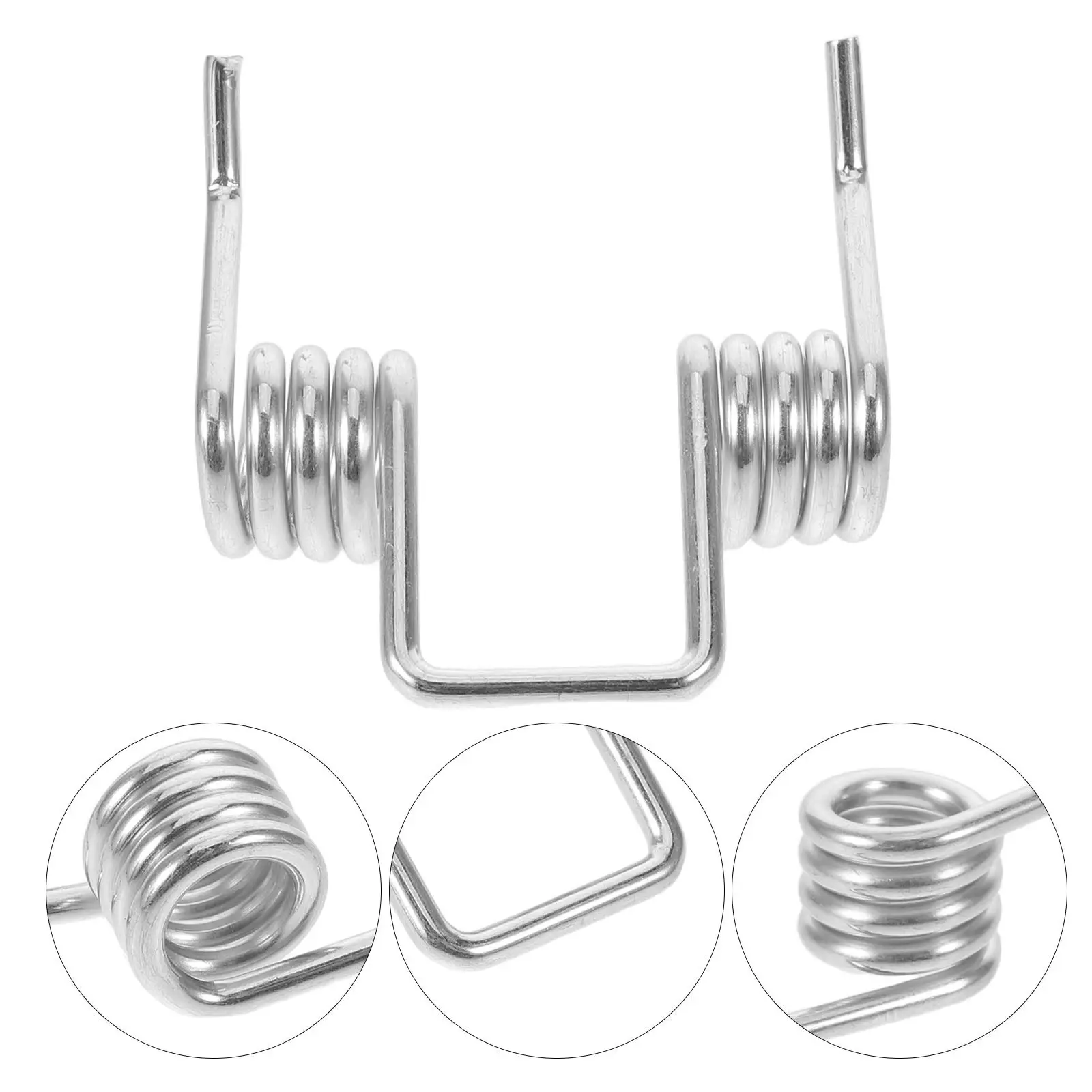 Folding Wagon Handle Torsion Spring Double Leg Spring Replacement Outdoor Camping Cart Utility Garden Beach Wagon Accessories
