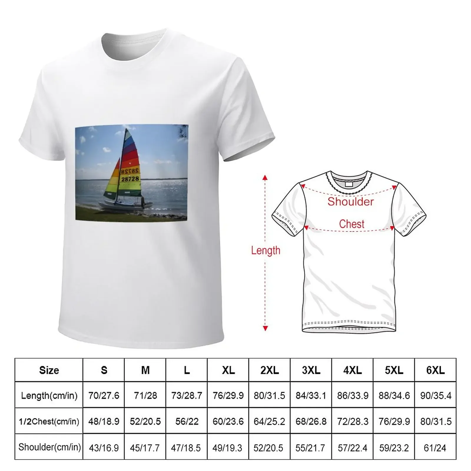 Catamaran Sailing T-Shirt oversized boys animal print mens t shirts