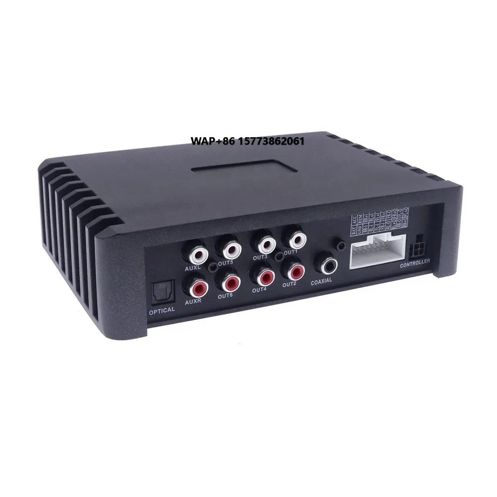 

Car DSP Amplifier for Speakers HD Blue Tooth Audio Media Player With Digital Signal Processor Upgrade HI-FI Sound System
