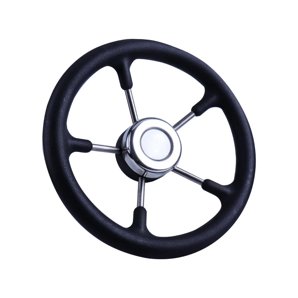 Stainless Steel Marine Steering Wheel with Non-Slip Foam Grip - Boat Yacht Steering System Part, Wholesale Marine Hardware