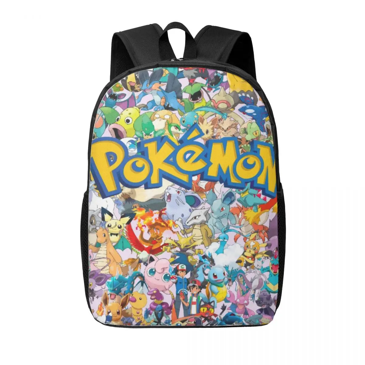 

Pokemon 17-Inch Simple Student Backpack - Lightweight and Spacious School Bag for Boys and Girls