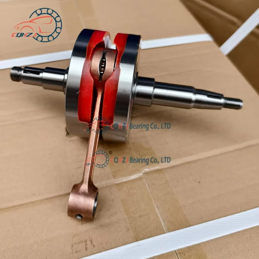 CQHZJ Motorcycle Crankshaft Reinforced AX100 Crank Shaft For SUZUKI AX100 Motocross Racing Modified 54MM High-Performance - Detail 1