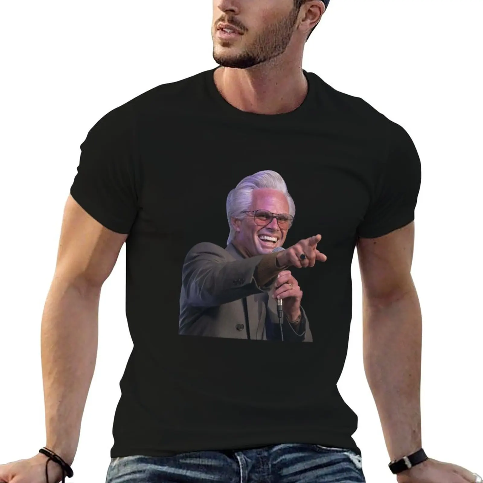 

Uncle Baby Billy from The Righteous tv Gemstones Fan T-Shirt man t shirt cotton high quality man t shirts graphic T-Shirt