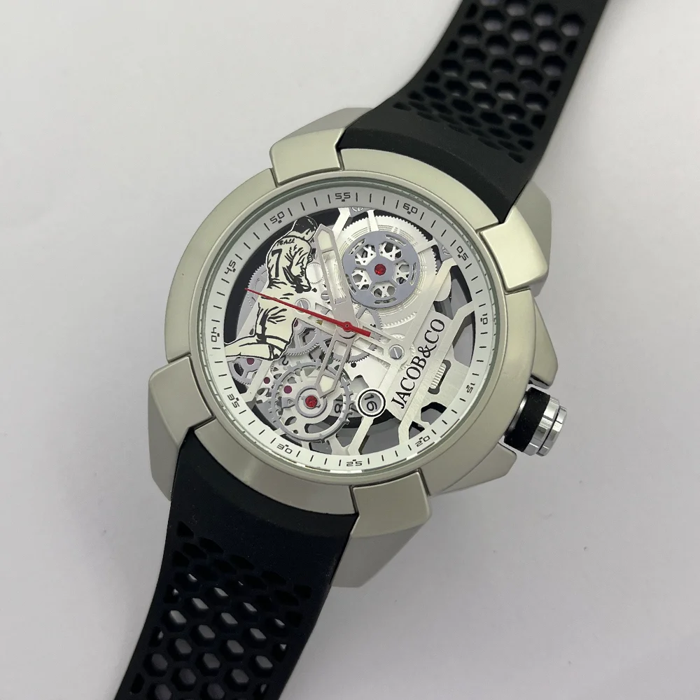 ホットジェイコブ & コーオリジナルブランド腕時計メンズクラシック特別なダイヤル多機能腕時計ビジネス高品質 AAA 男性時計