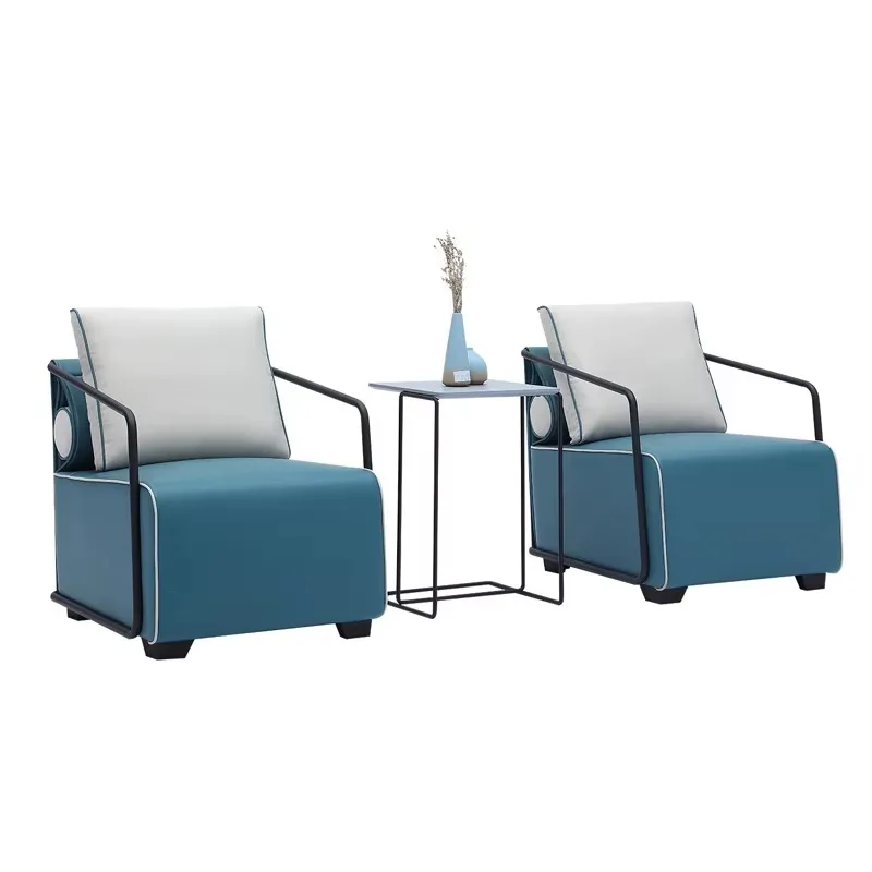 European style italian leather sofas modern office furniture