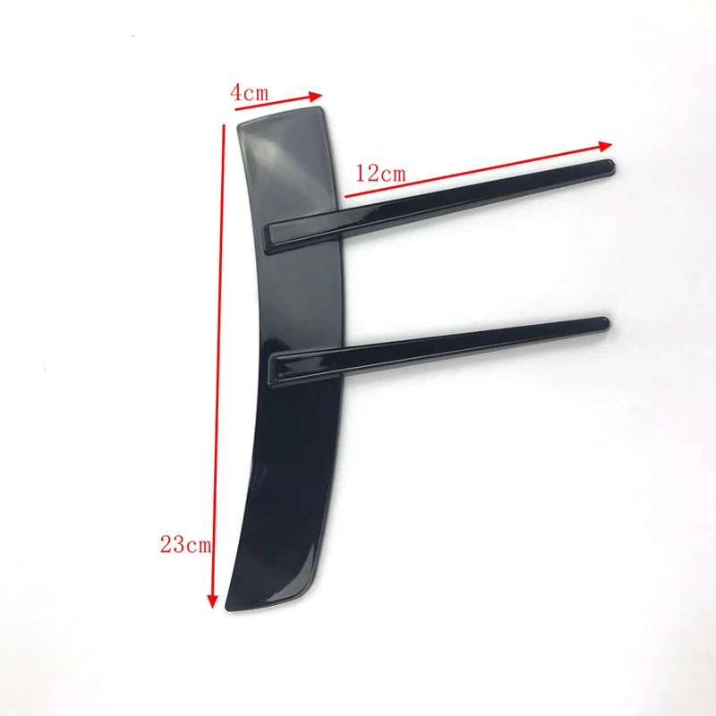 2Pcs Front Bumpers Lip for Benz A-Class A180 A200 A220 Air Vent Trim Spoiler Canards Splitter Car Styling Accessory