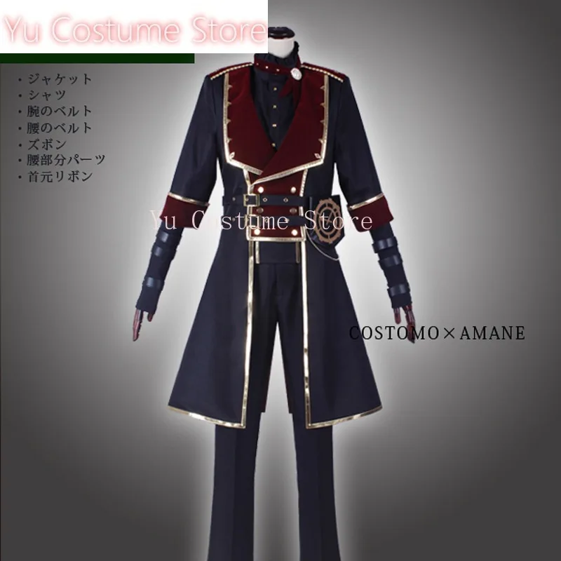 Anime!Ensemble Stars Valkyrie MIKA Theatre Fashion Handsome Uniform Cosplay Costume Halloween Party Role Play Outfit Custom Made