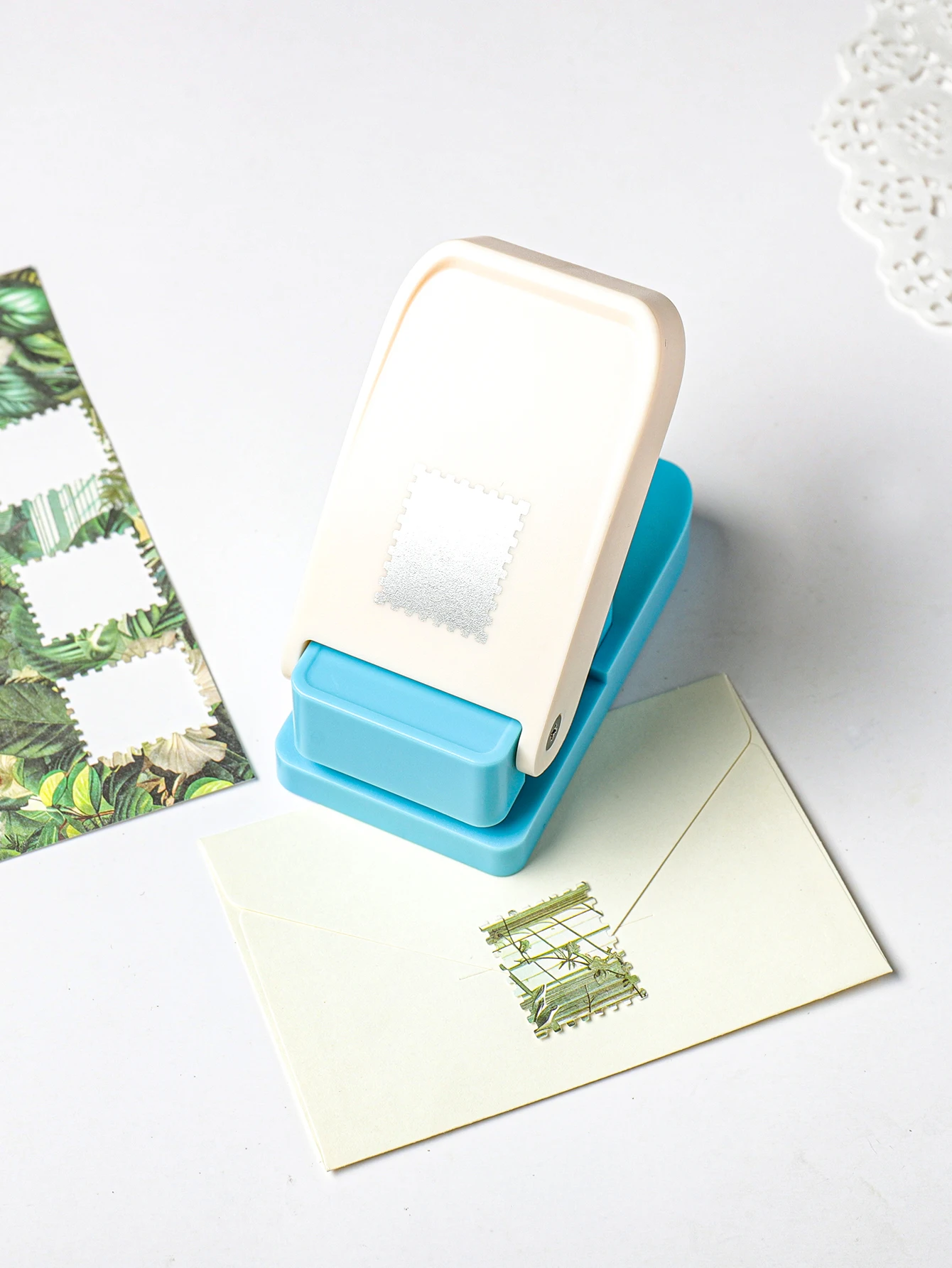 Herramientas de Repujado Cuadradas y Rectangulares, Perforadoras de Papel, Herramientas Portátiles para Manualidades y T