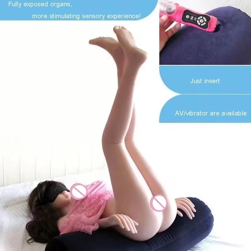 

Sex Toy Inflatable Mount Bolster Roll Yoga Pillow For Women Long Round Cushion Aid For Couples Masturbation Positioning Deeper