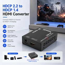 HDCP2.2 to 1.4 Converter link mi HDMI to HDMI YUV 4:2:0 UHD 4Kx2K Video Format Up to 1080p/4K /3D Video HDCP 2.2 to HDCP 1.4