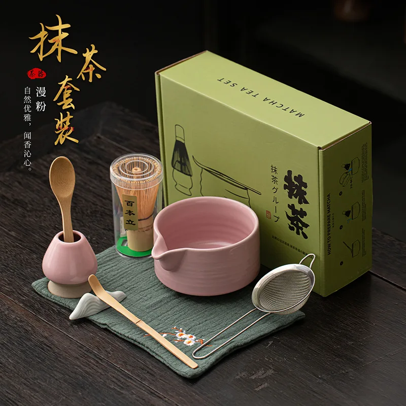 

Eight-piece set of powder matcha, Song Dynasty , a hundred plays, ordering tea to make tea tools, accessorie,, tea standing