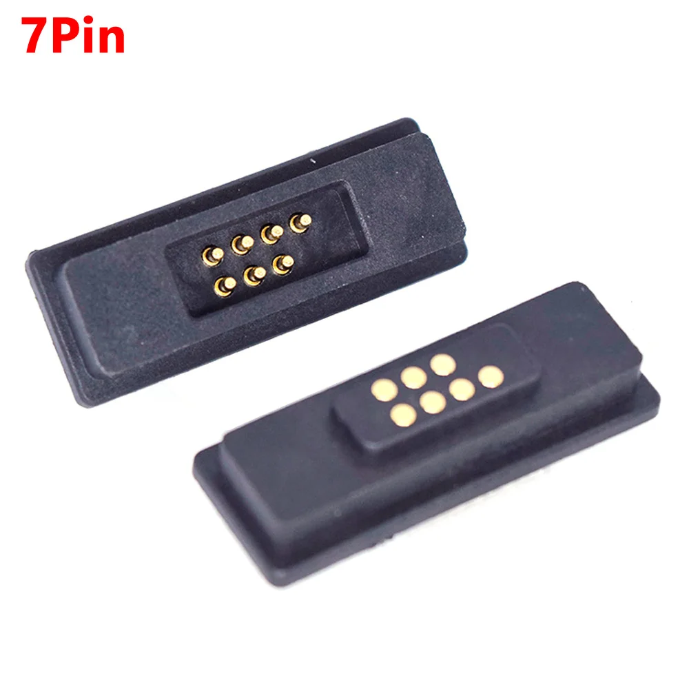 1Pair 2A 6Pin 7Pin 8Pin 9Pin 10Pin 11Pin 12Pin Waterproof Magnetic Pogo Pin Connector Male Female  Spring Loaded DC Power Socket