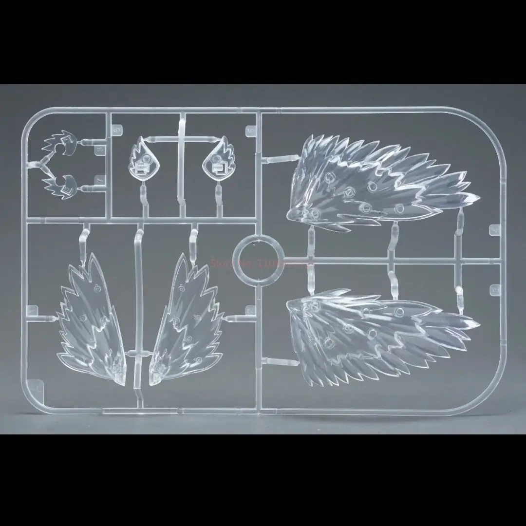 Cool Zwart-wit Fengyu Six-Wing Pure Color Series Six Winged Wings Figuur Decoratie Alleen Vleugels Ornament Speelgoed Kinderen Geschenken