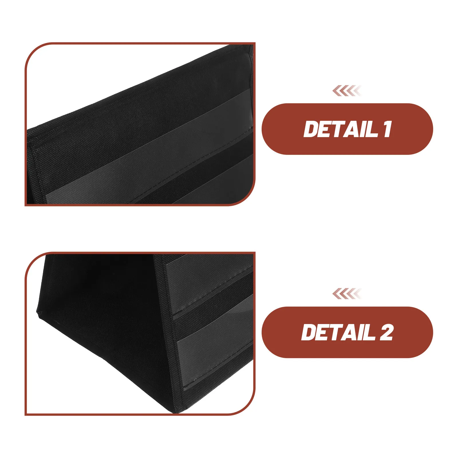 Tabletop Desktop Pocket Chart 43x33cm Dual-Side Foldable Calendar Pocket Chart Display for Classroom Decor Desk Display Items