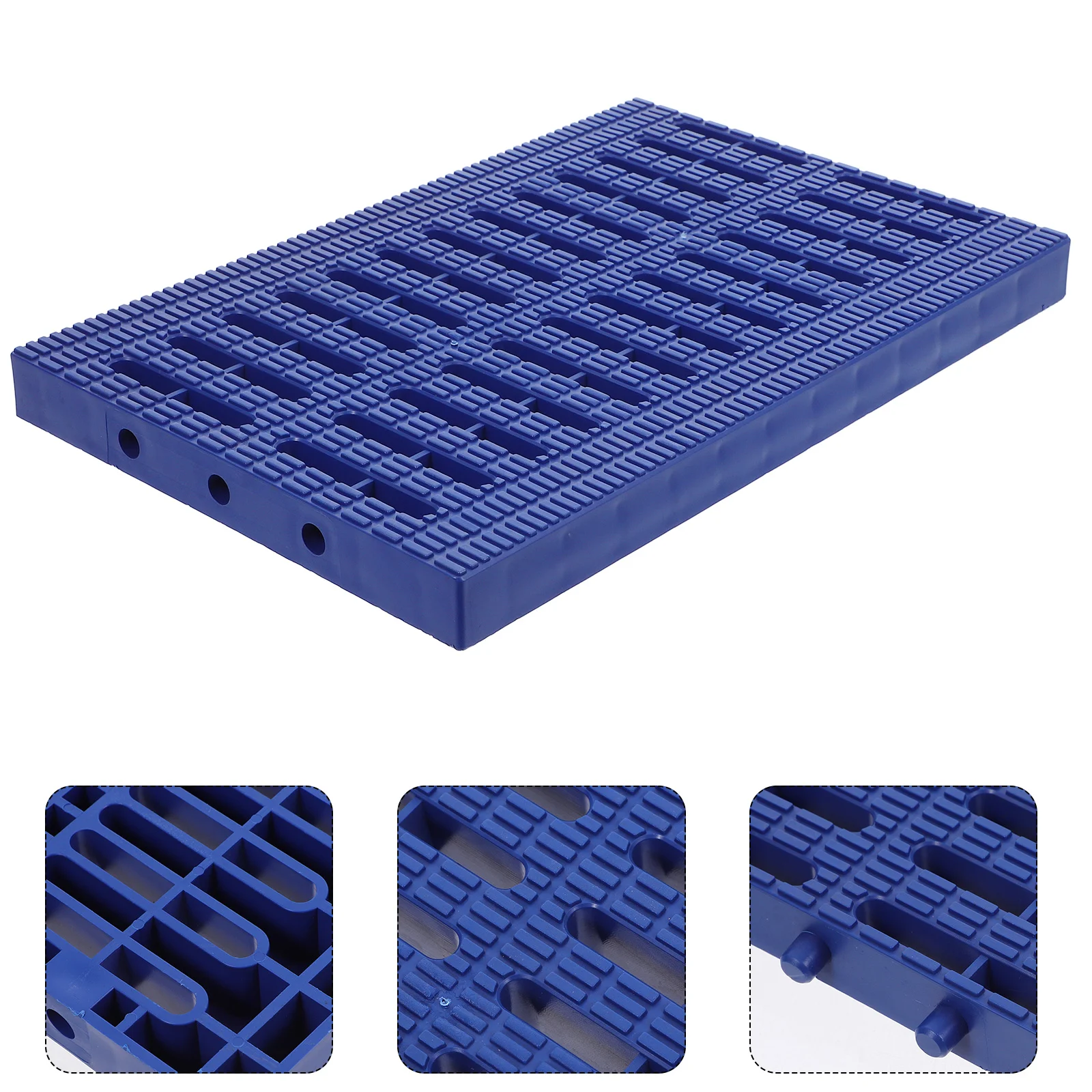 

High Molecular Composite Drain Cover 20x30x2.5cm Red Plastic Trench Grate Debris Filtration Easy Install Low Maintenance Floor