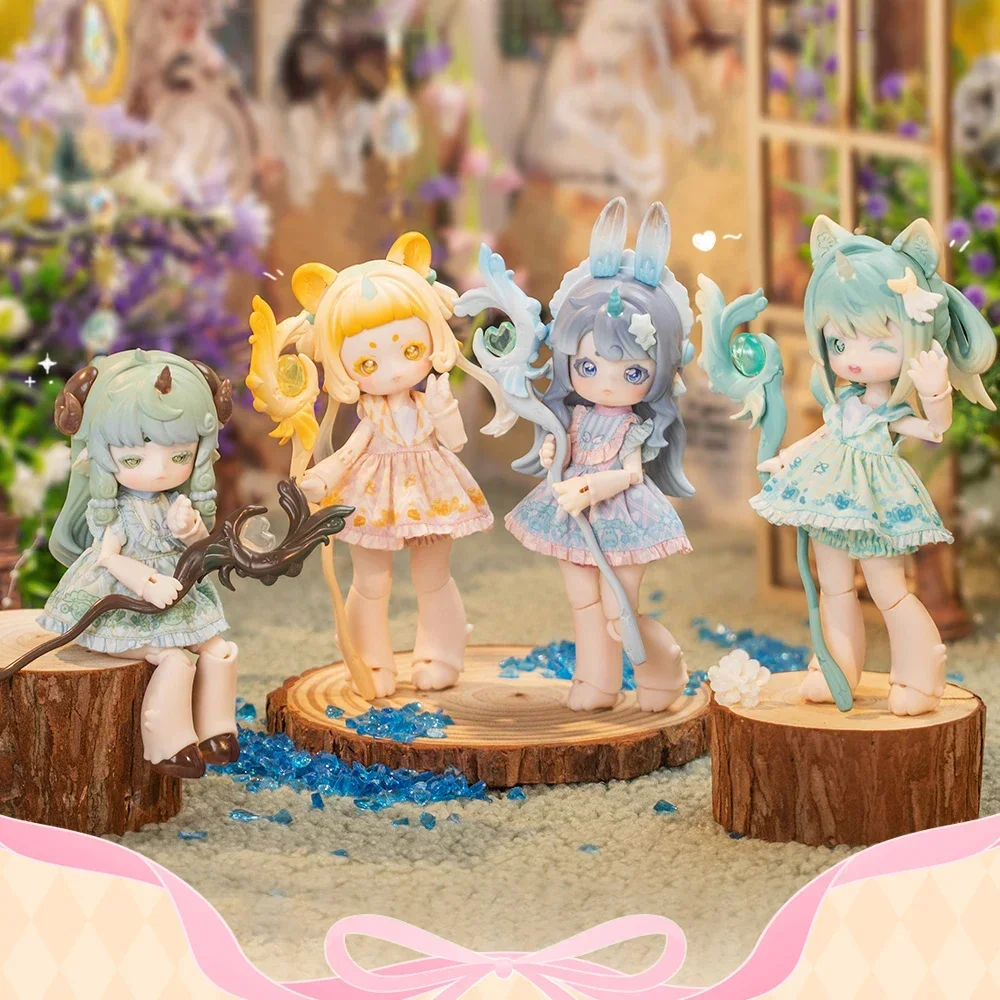 Penny Box mignon bête série magique balle articulée Bjd poupées boîte aveugle Surprise boîte mystère jouets mignon Action Anime Figure modèle cadeau