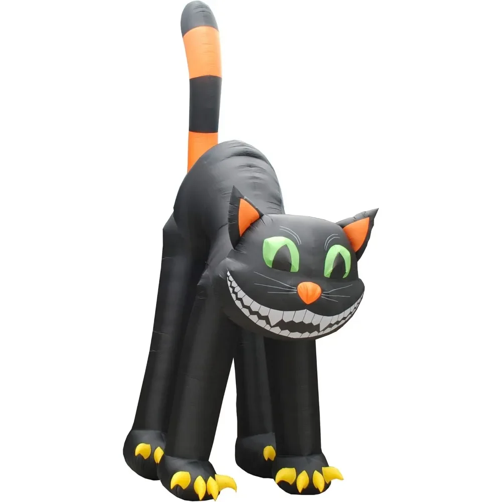 

20 Foot Animated Halloween Inflatable Black Cat