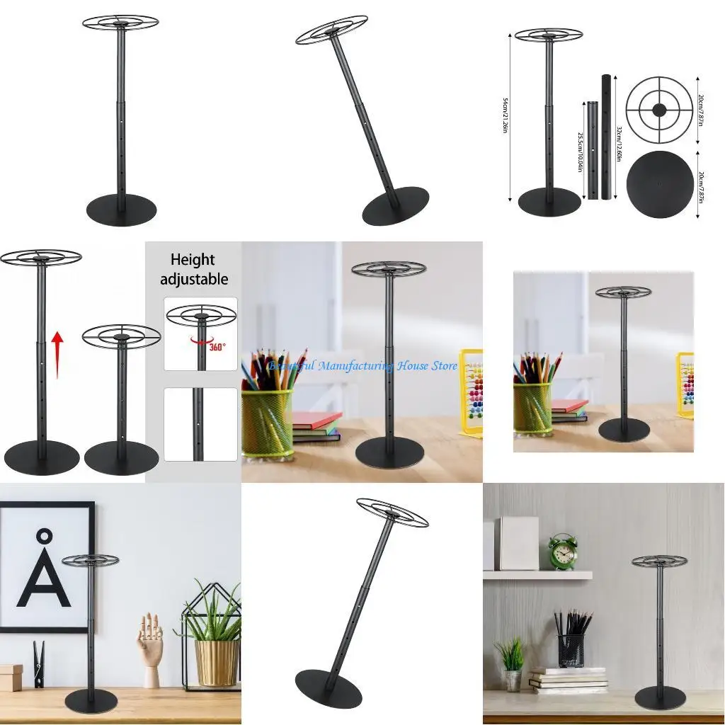 

E56A Multifuntional Rotating Medals Holder Wall Mounted Shelf Suitable for Home Office Decors and Decorative Storage Solution