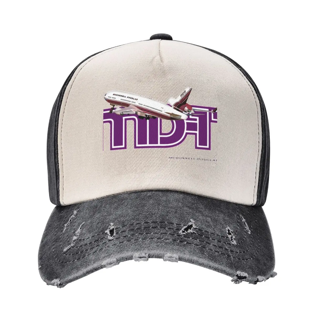 MD-11 prototype in flight Baseball Cap Fishing cap black Horse Hat Hip Hop Women Beach Fashion Men's