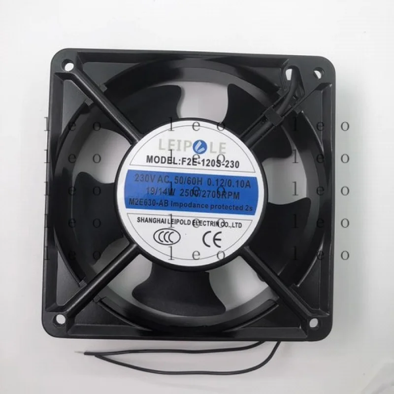 

CC for LEIPLE F2E-120S-230 12038 AC230V 0.12A/0.10A 19W/14W 12CM Axial Cooling Fan