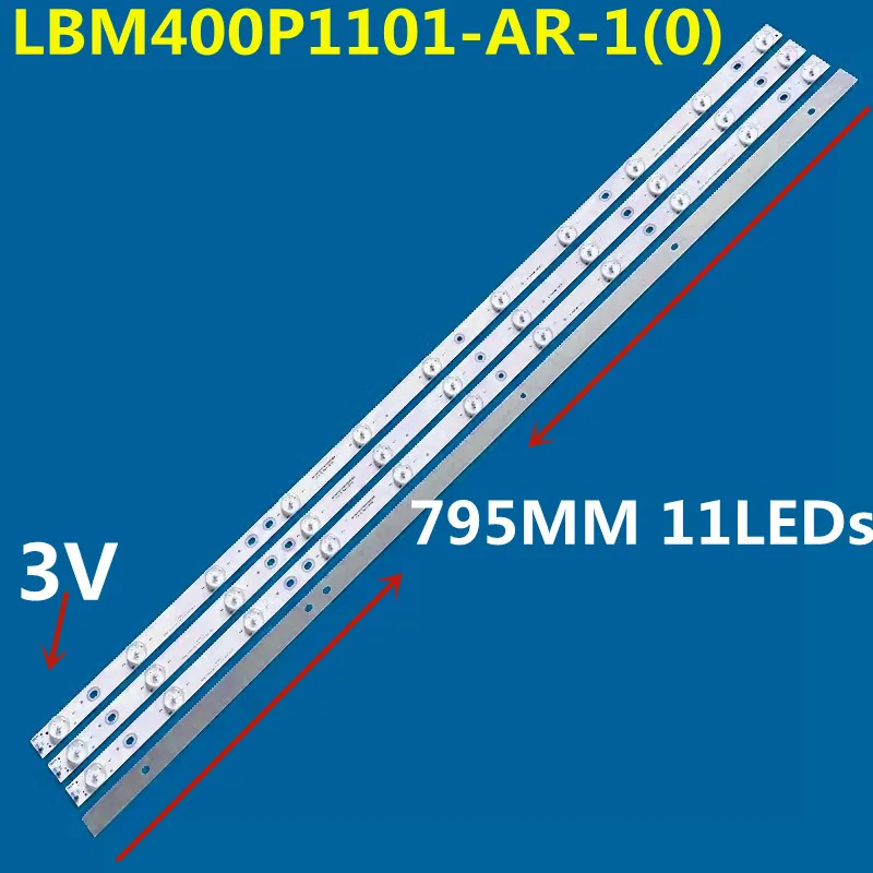 3VLED 백라이트 스트립 LBM400P1101-AR-1(0) LED40K220 DPEX F40B7000 LTDN40D36TUK LTDN40E139TUK JHD400GF-E32 S26 STV-LC40T871FL