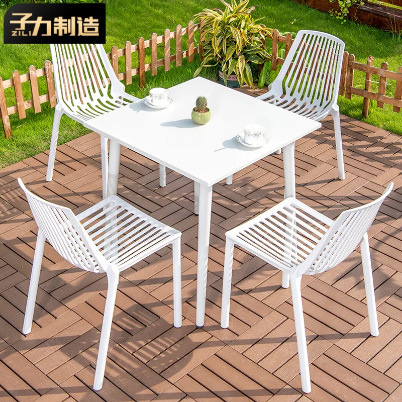 

Zili Courtyard Table and Chair Outdoor Garden Terrace Tianwai Pendulum Table and Chair