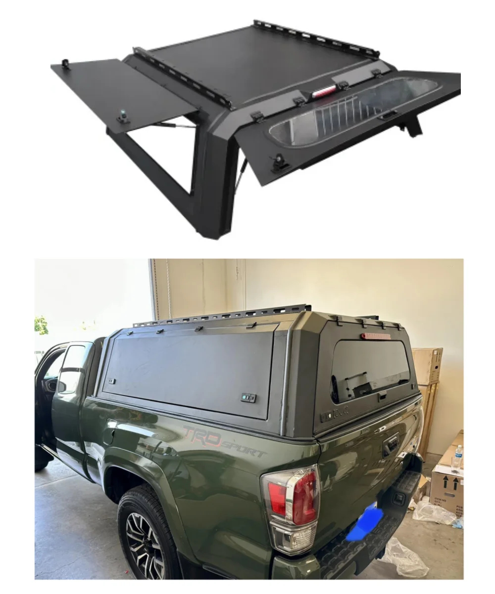 Customized 4X4 Waterproof Lightweight Truck Camper Customizable TRUCK TOPPER Fit For Toyota Tacoma 5ft