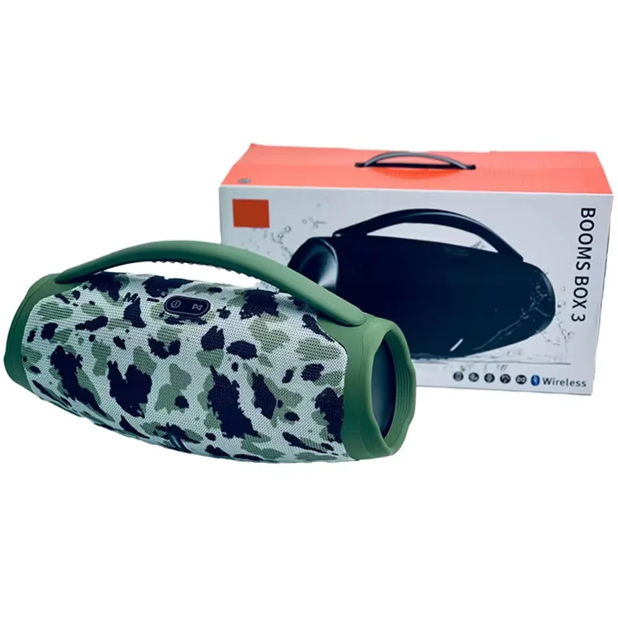 مكبرات صوت بلوتوث صغيرة عالية الجودة 10 وات للبيع بالجملة مضخم صوت محمول للألعاب مع ميكروفون لاسلكي وFM للحفلات Boombox3 #1