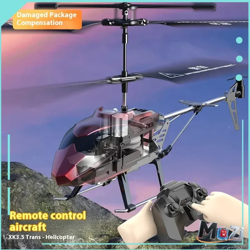 

Оригинальный новый вертолет с дистанционным управлением Helicoptey XK918, устойчивость к ховеру, 3,5-канальный сплав, пульт дистанционного управления, вертолет, детские игрушки