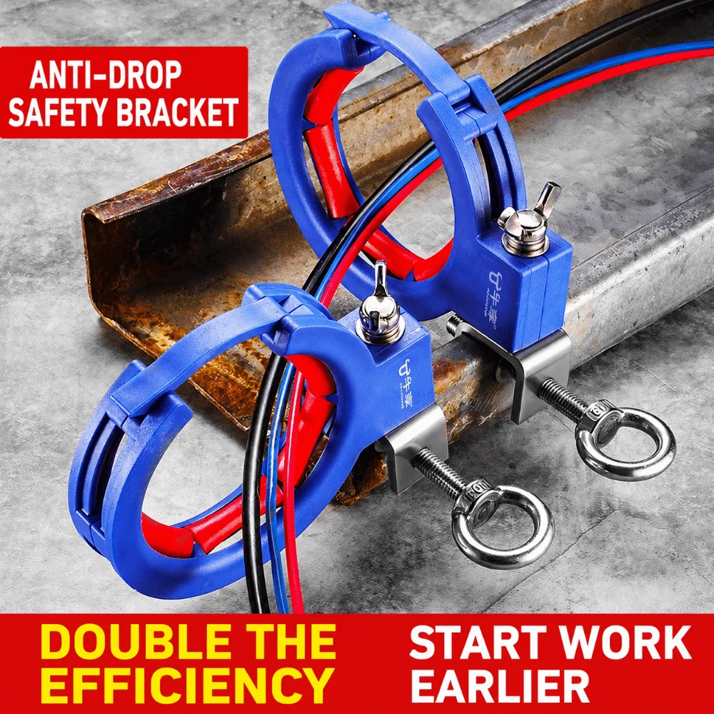Upgraded Version Cable Lay Pulley Thickened Base Time saving Tray Cable Roller Bottom hung Mount High hardness Wire Guide Wheel