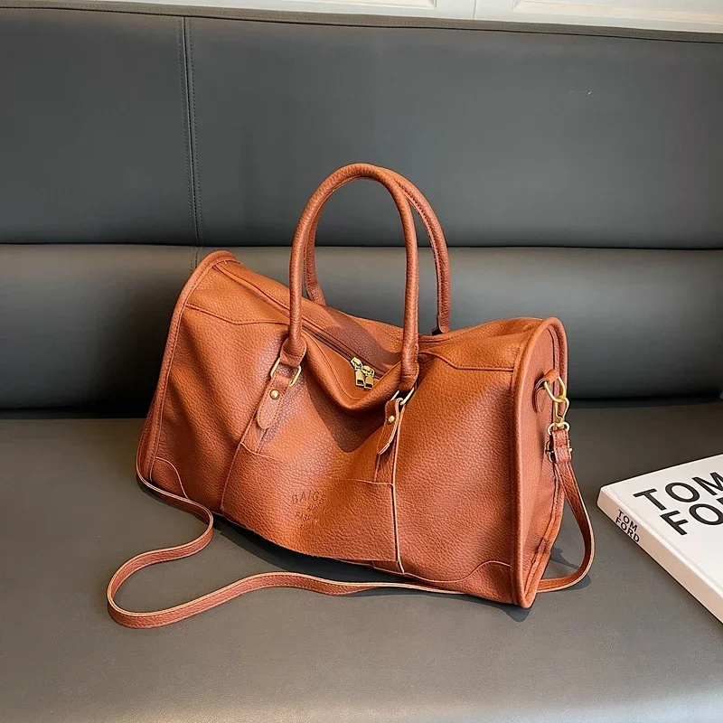 2024 de alta qualidade estilo clássico sólido plutônio ombro e crossbody sacos simples versátil sentido de luxo bolsas viagem para mulher