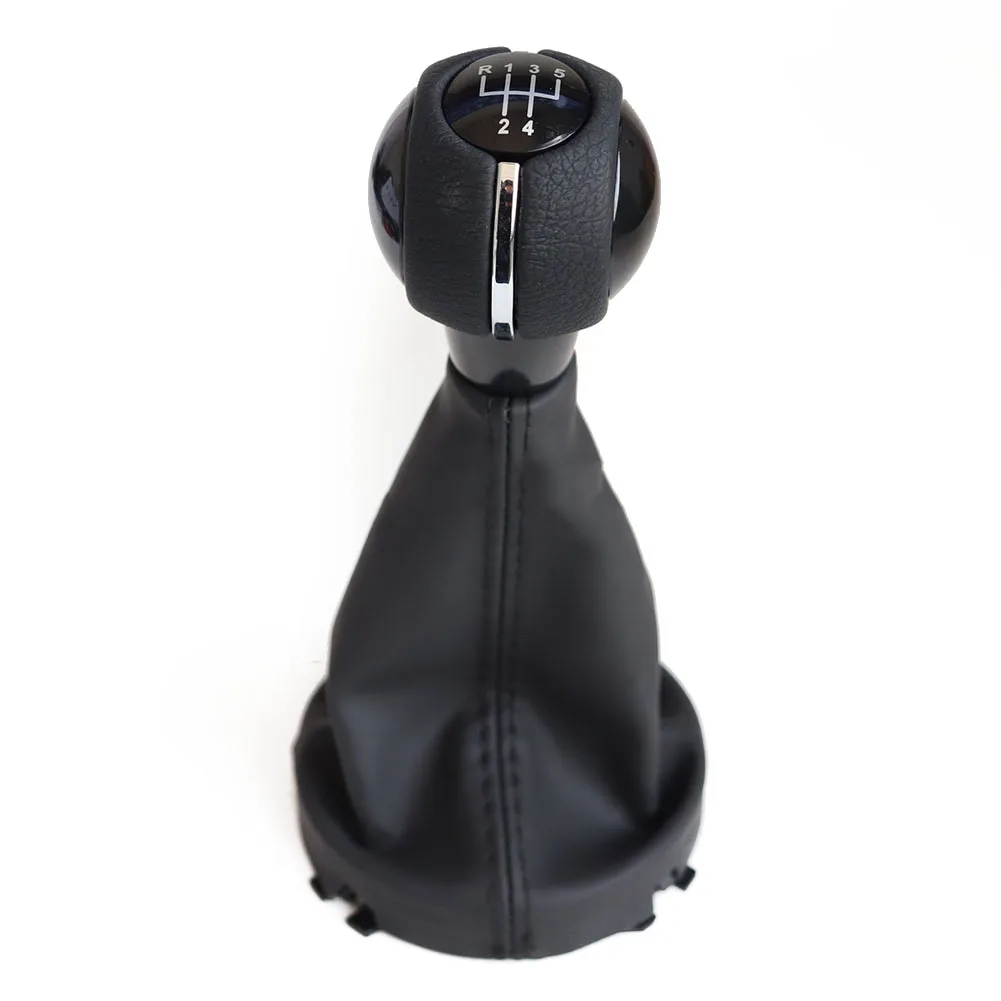 

Car Comfort Upgrade Interior Upgrade Gear Shift Knob Stable Performance Ergonomic Design PU Leather Construction