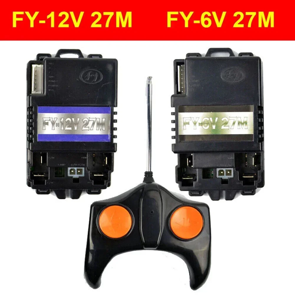 Receiver Remote Control Electric FY-12V 27M FY-6V 27M Model Parts RC Ride-on Toys Accessories Children Brand New