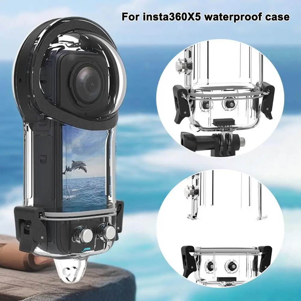 

Защитный чехол для Insta360 X5, пылезащитный, противоударный, водонепроницаемый, аксессуары для спортивной камеры