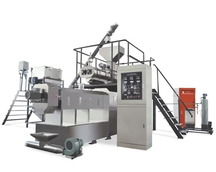 pet food machine dog cat fish food making machinery extruder production line