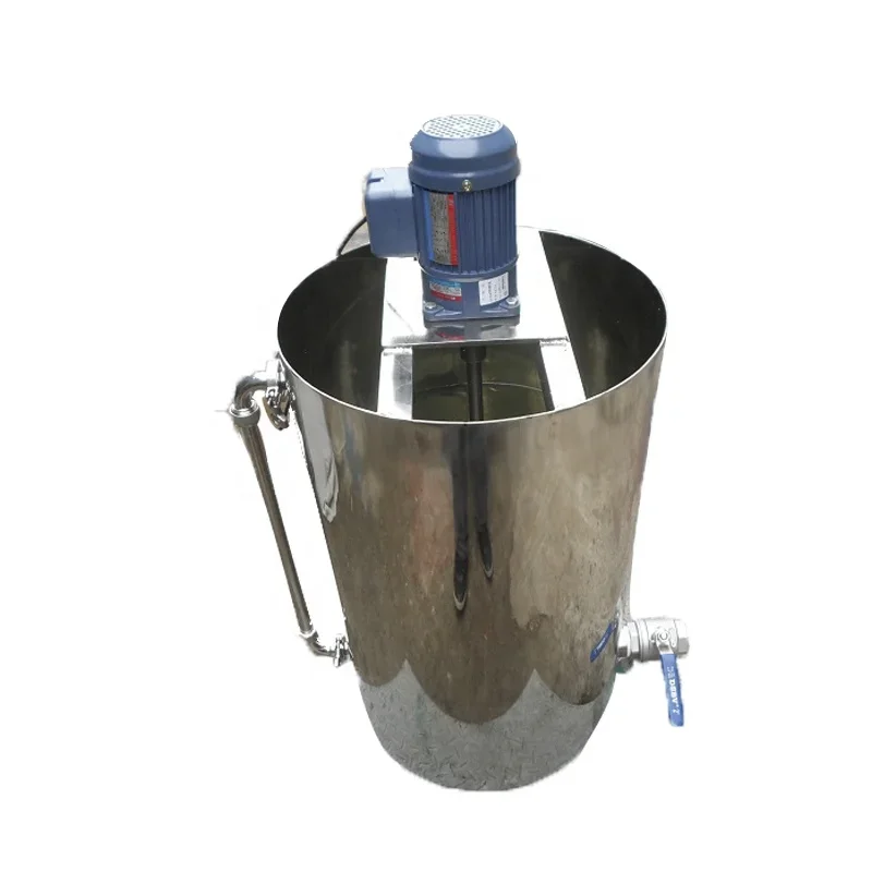 Industrial 50 500 liter Factory Stainless Steel Mixing Tank Agitator Mixer