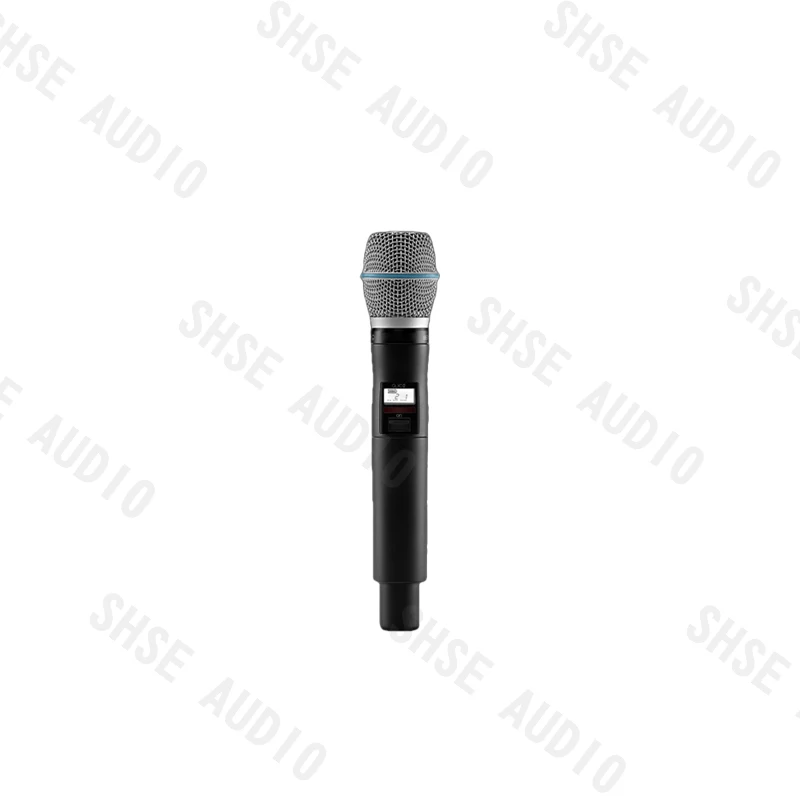 Qlxd B87A 전문 무선 마이크 UHF 밴드 장거리 직접 전송 기능, 무대 공연에 적합